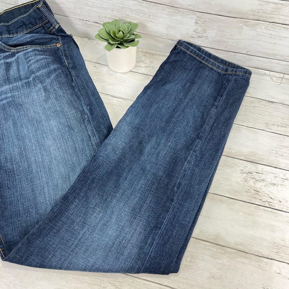 Levi Strauss & Co. 505 Regular Fit Jeans W34 L36 Blue Denim Men’s 100% Cotton - Picture 3 of 11